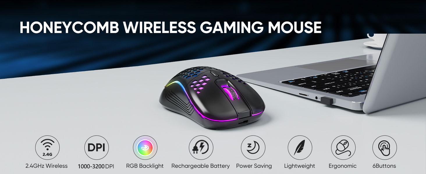 Wireless Gaming Mouse