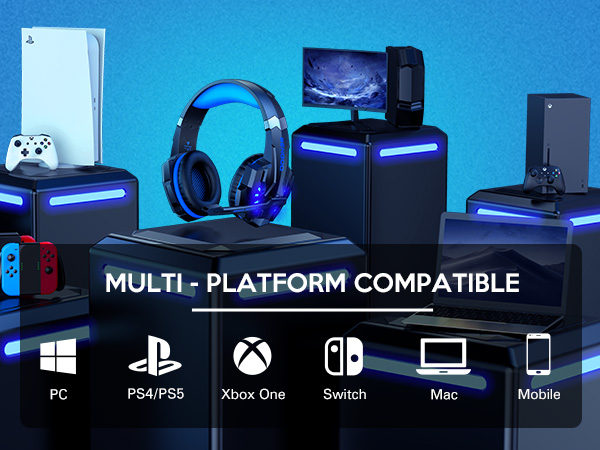 pc ps4 ps5 switch headset headphones with mic