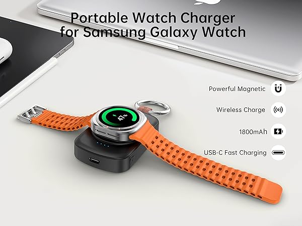 porpable watch chager