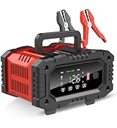YONHAN Battery Charger 20A 12V/24V LiFePO4 Lead Acid Fully Automatic Battery Maintainer, Car Batt...