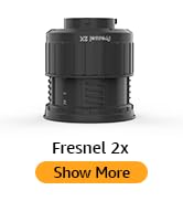 Aputure Fresnel 2X,Fresnel ii 2 Lens Mount for Aputure 300D Mark II,120D Mark 2, 300D,120D amaran...