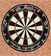 Viper Slash Official Competition Bristle Steel Tip Dartboard, WDF Accredited with Staple-Free Ult...