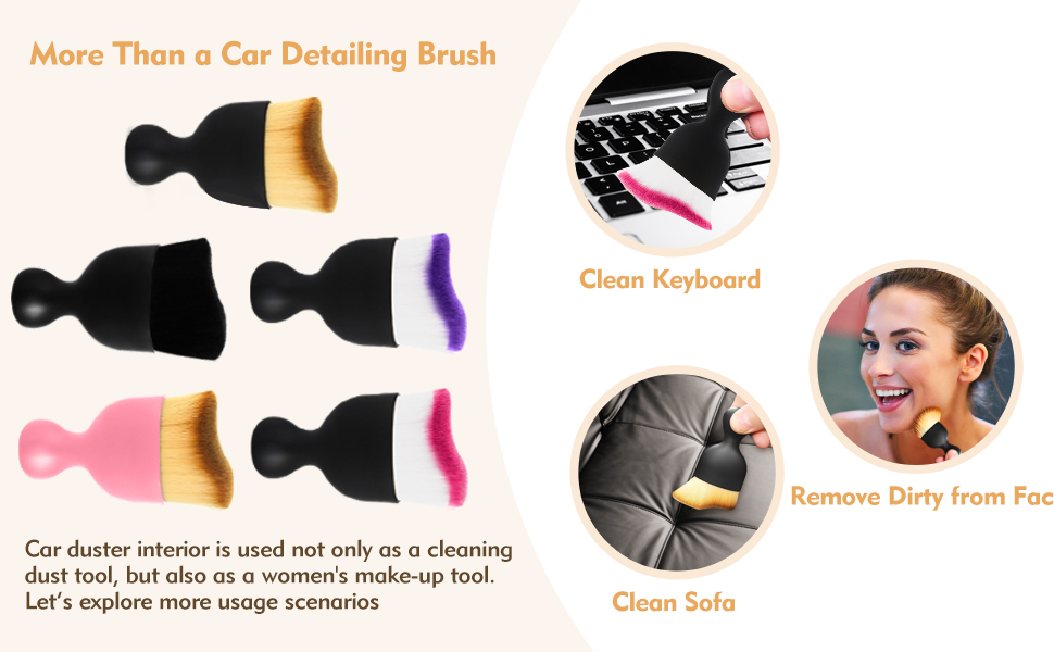 auto interior dusting brush