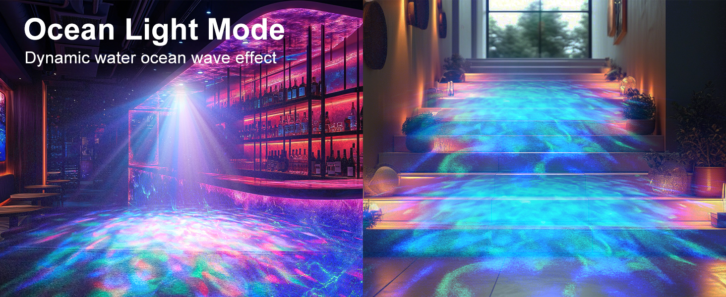 ocean water wave lights