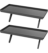 2 Pack Top Shelf TV Mounting Bracket 12 Inch Flat Panel Mount for Streaming Devices, Media Boxes,...