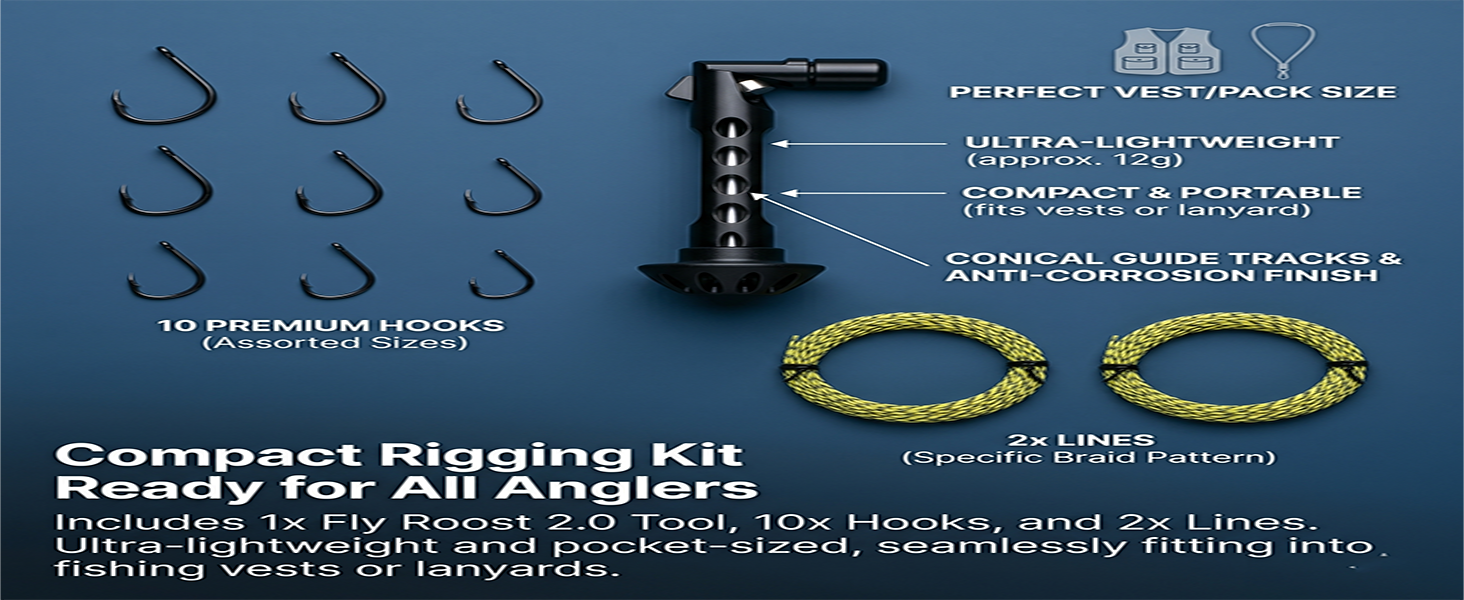 Compact Performance Kit Ready for All Anglers