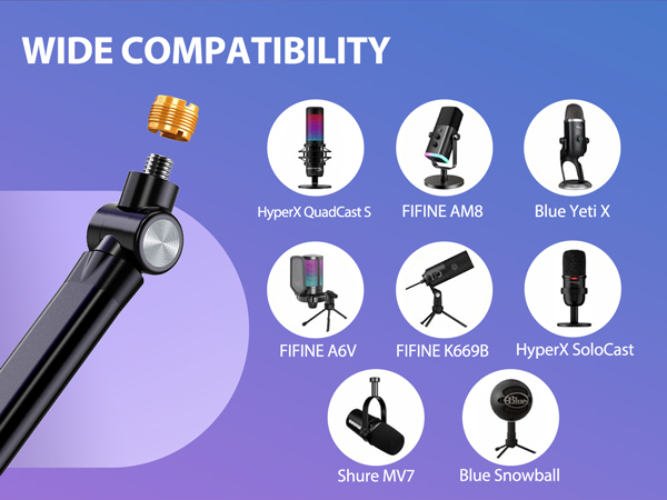 mic boom arm