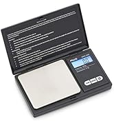 AMERICAN WEIGH SCALES Digital Pocket Weight Scale - 600 G x 0.1 G - (Black)