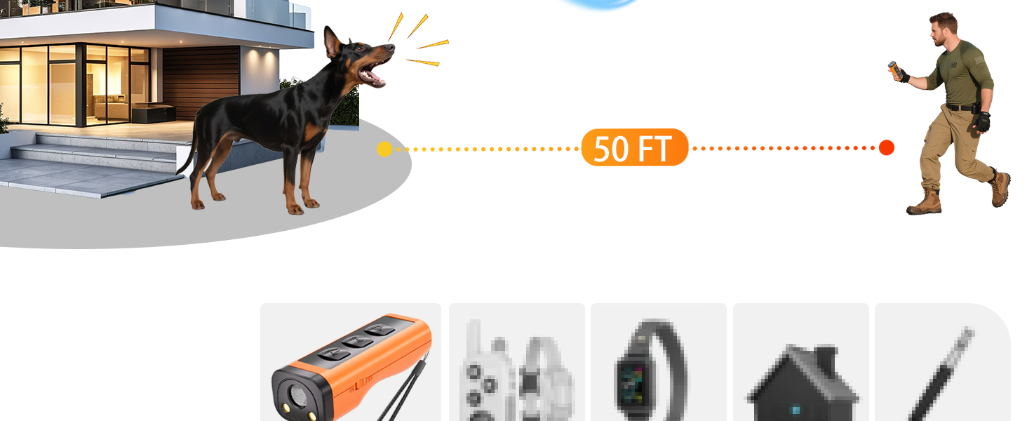Dog Bark Deterrent Devices Rechargeable