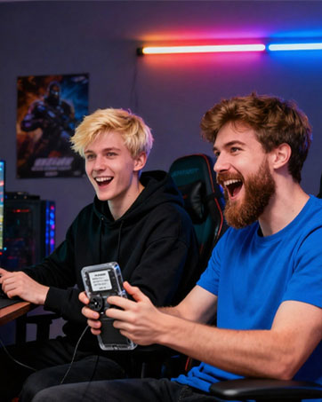 retro game console handheld