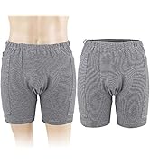 Urine Bag Pants Incontinence Underwear Double Pocket for 2000ML Urine Bag, Bladder Patient Urine ...