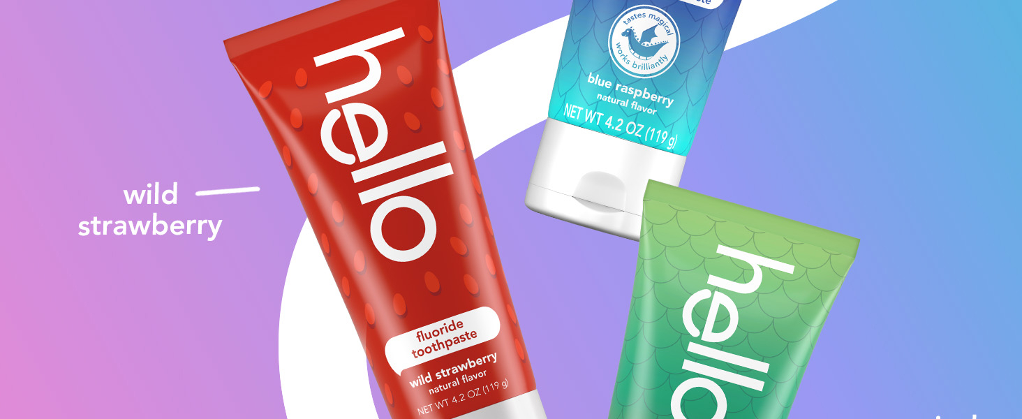 Hello Kids Fluoride Toothpaste