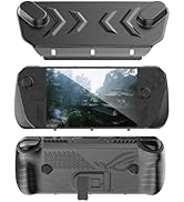 JDDWIN Full Protective Case for ASUS ROG Ally X 2024, Rog Ally TPU Case with Detachable Front She...