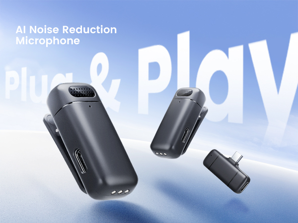 AI noise reduction microphone