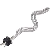 DERNORD 240V 5500W Tri-clamp Ripple Heating Element Stainless Steel Immersion Water Heater with 3...