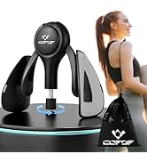 Thigh Trainer for Women, 15-70LB Adjustable Resistance Inner Thigh Exerciser for Pelvic Floor Mus...