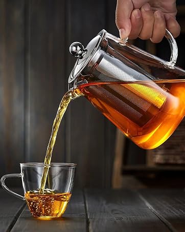 Mini Size Glass Teapot Tea Kettle