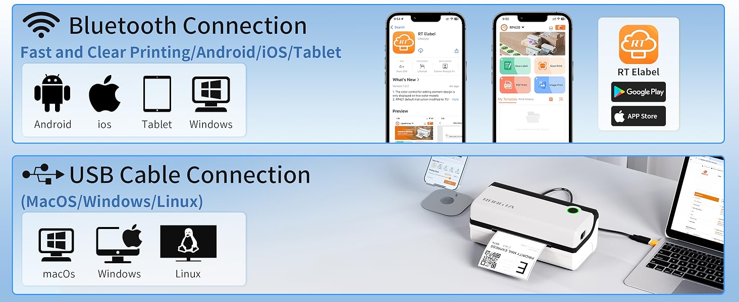 Bluetooth/USB Connection