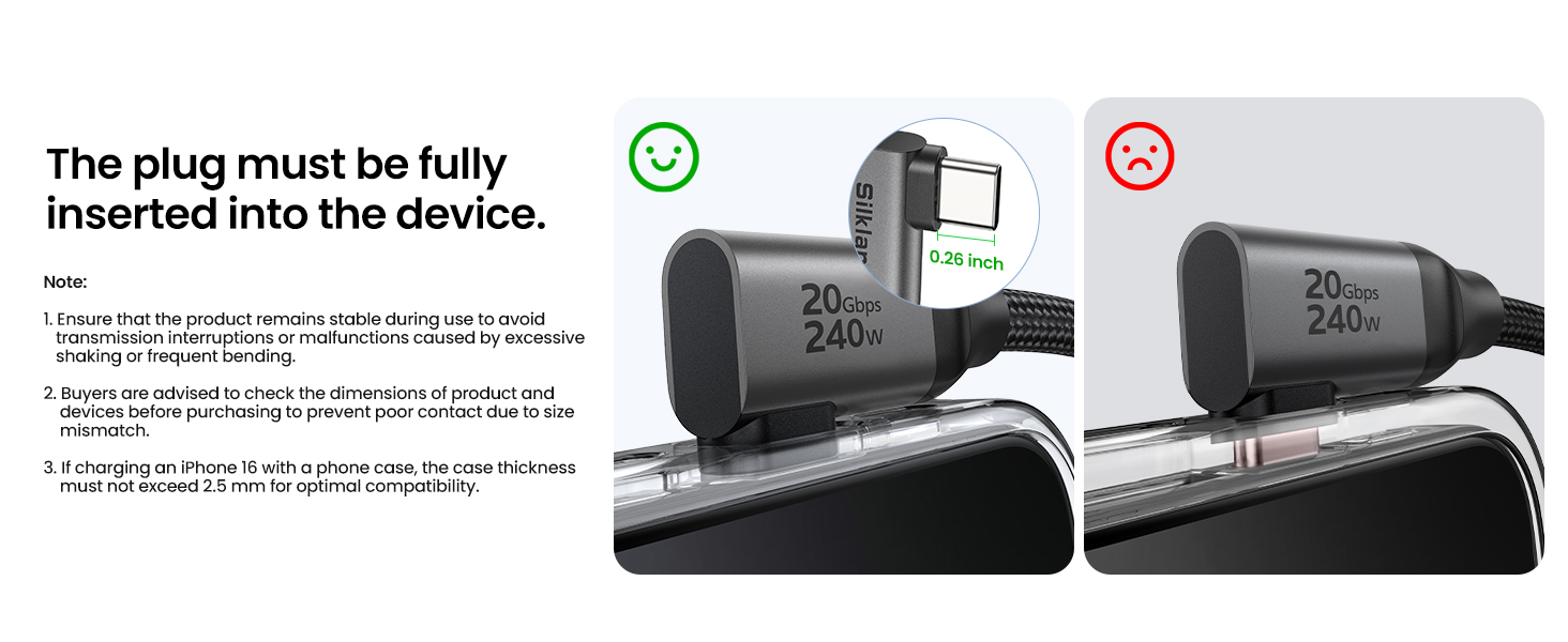 right angle usb c data cable