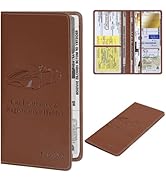 TILDOSAC Car Registration and Insurance Holder | Premium Car Document Organizer &amp;Vehicle Glove Bo...