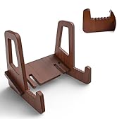 Teamkio Plate Stand for Display, 6.5 Inch Plate Holder for Cabinet, Anti-Slip Wave Display Stand ...
