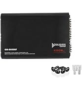 YaeCCC 4-Channels 4500W Car Power Amplifier Class A/B Car Audio Stereo Amplifier