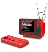 Mini TV Retro Handheld Game Console -42 JALECO Licensed Classic Games, Portable Gaming Toy with T...