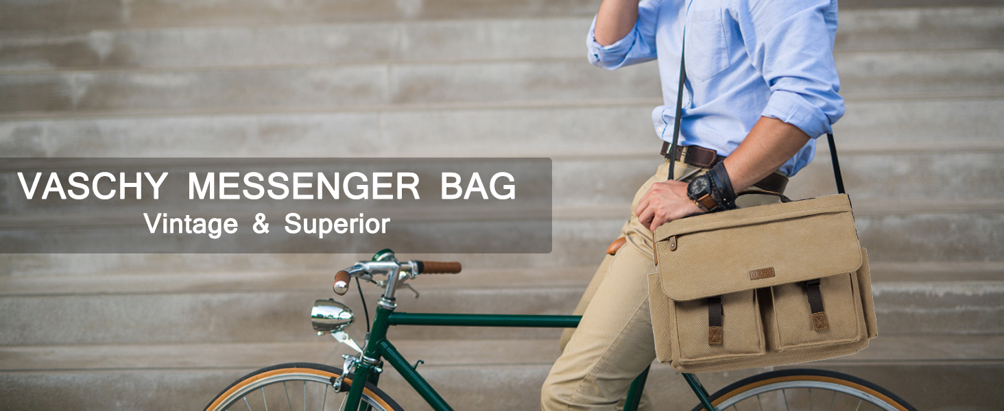Canvas Messenger Bags for Work