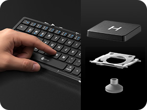 Foldable Bluetooth Keyboard
