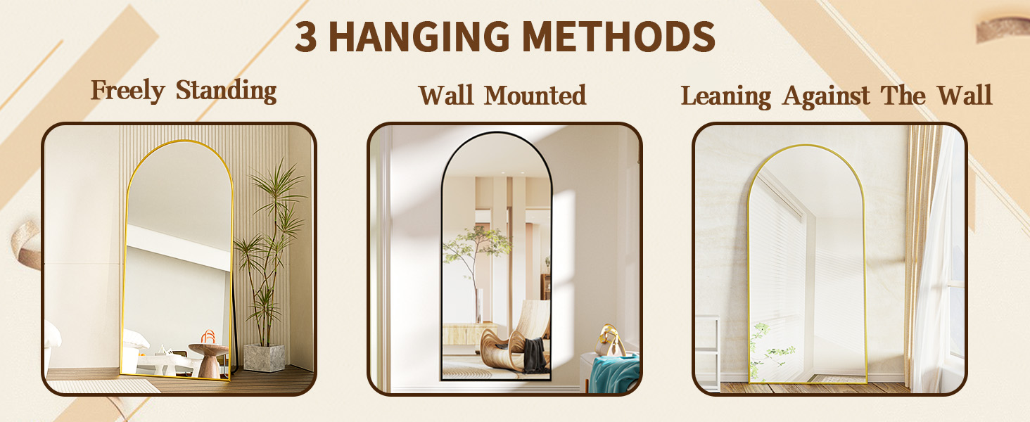 gold arch mirror