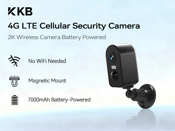 4G LTE cellular security camera