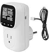 Diymore Digital Temperature Controller Outlet - Precise Heating/Cooling Control for Greenhouse, R...