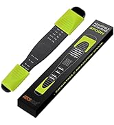 Performore Adjustable Measuring Spoon (Green, Black) with Double End Adjustable Scale, 9 Stalls A...