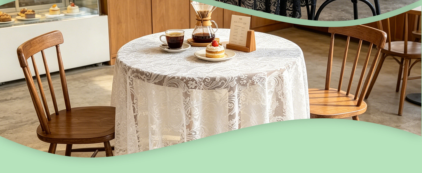 lace coffee table cloth