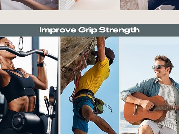 Grip Strength Trainer Adjustable Resistance Strength Trainer Hand Gripper &amp;amp; Forearm Strengthener
