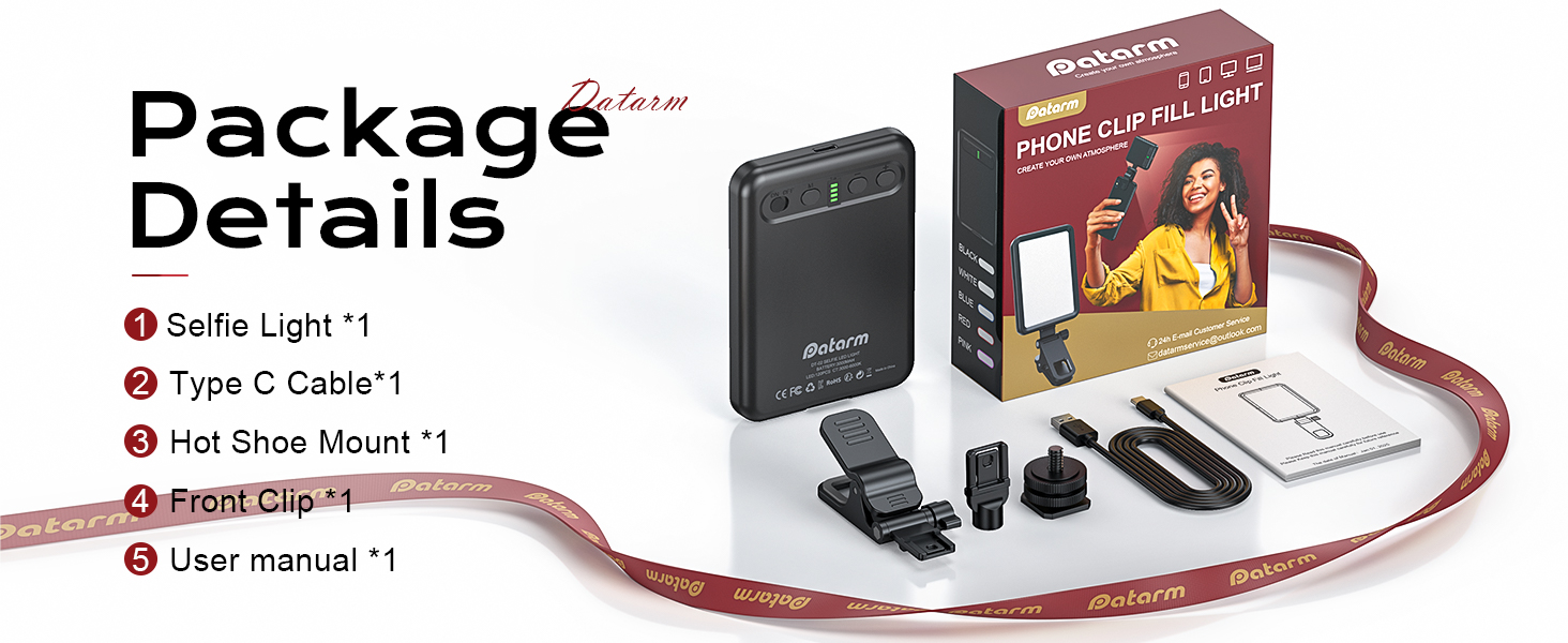 ring light clip light for phone photography selfie light cell phone selfie light ring selfie light