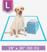 large puppy pads