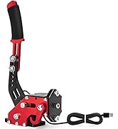 USB Handbrake Clamp for PC Sim Racing Games G25 G27 G29 T500 FANATECOSW DIRT RALLY Windows (Witho...