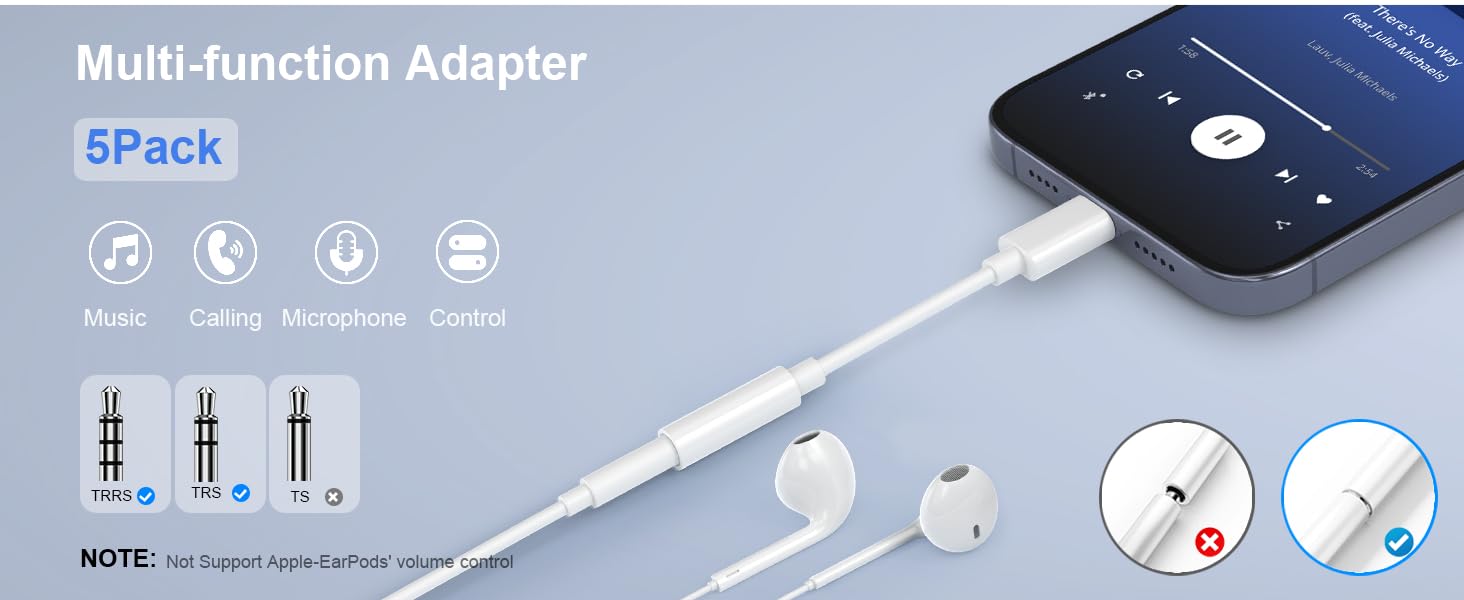 USB C to 3.5mm Headphone Jack Adapter
