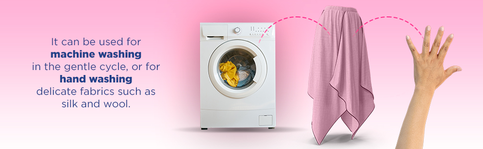 machine washing or hand washing 