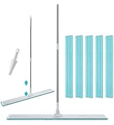 JOYMOOP 36 Inch Commercial Dust Mop for Hardwood Floors, Heavy Duty Industrial Wet Dry Mops with ...