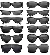 SUNOVELTIES 12 Mixed Style Sunglasses Classic Retro Party Favors Eyewear Costume Accessories Bulk...