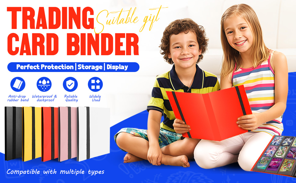 Trading card binder