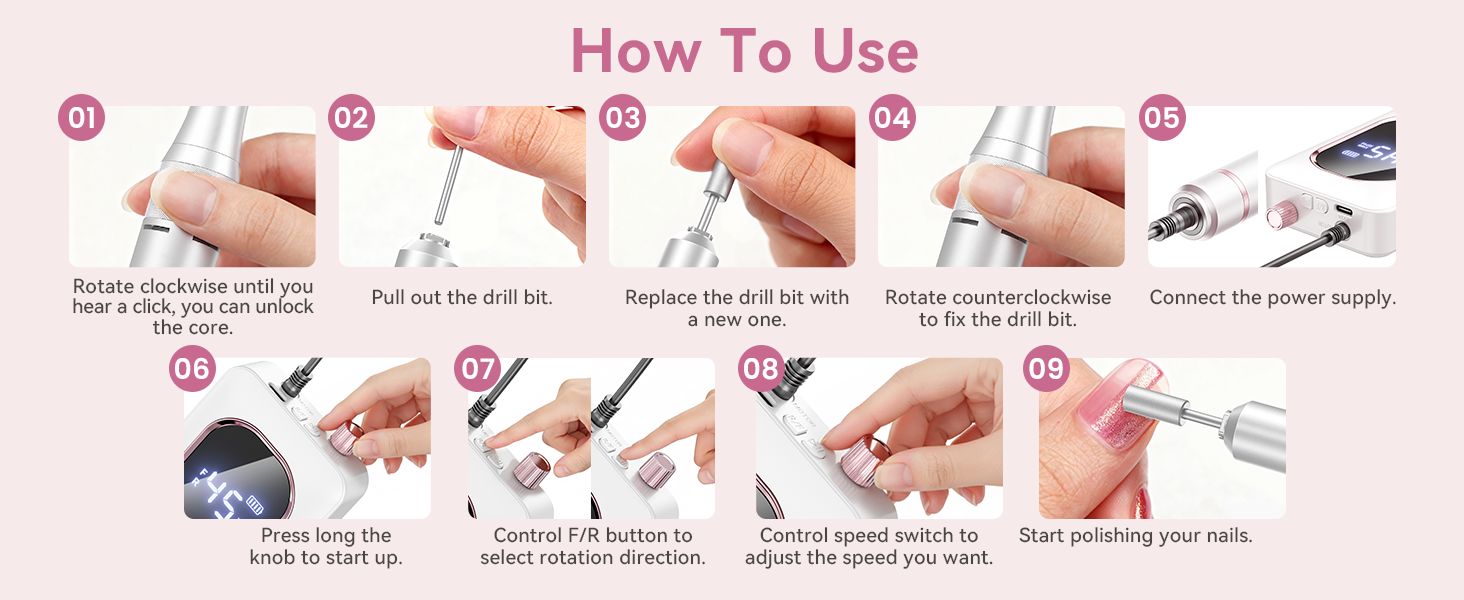 Drill bits Sanding Bands