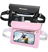 Niveaya IPX8 Waterproof Fanny Pack, Waterproof Pouch Dry Bag for Beach, Kayaking, Swimming, Boat ...