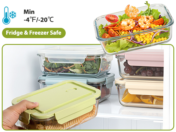 freezer safe meal prep containers