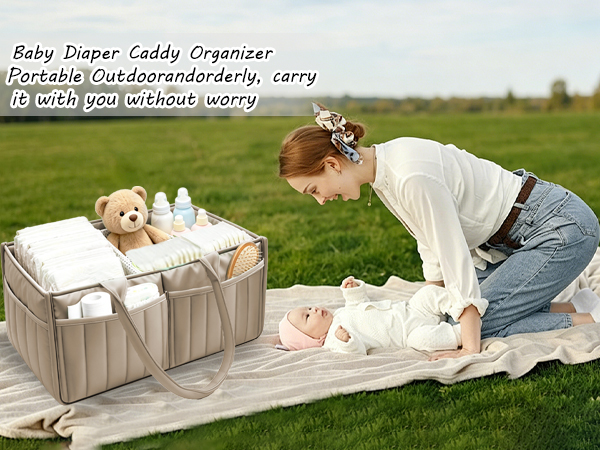 parker baby diaper caddy