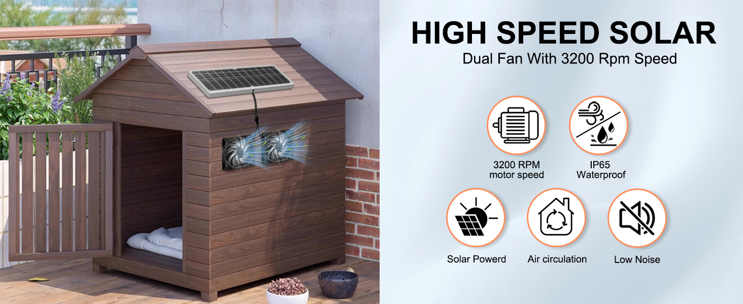 solar fan