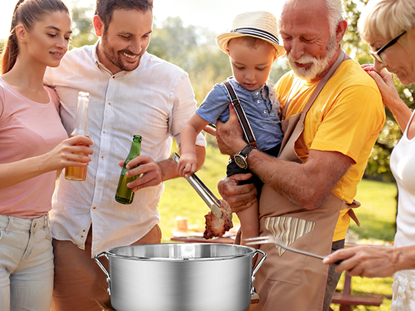 fryer pot with basket