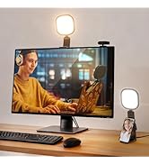 NEEWER Basics 5" 10W Monitor Light for Video Conference, Bi Color Edge Lit USB LED Panel with Sta...
